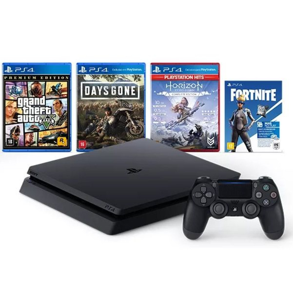 Sony Playstation 4 Slim 1 Tb Mega Pack